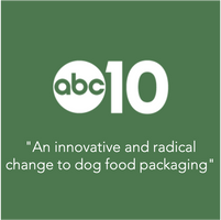 an innovative and radical change to dog food packaging